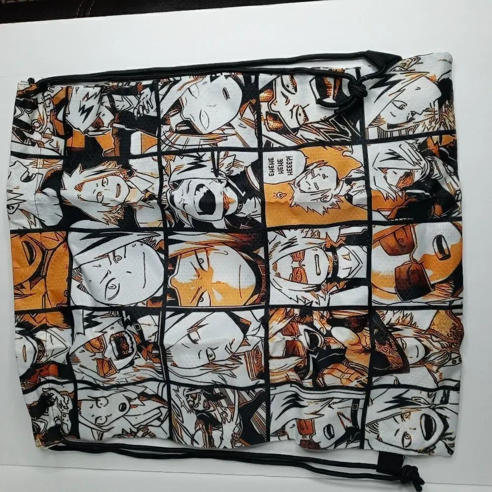 Himiko Toga Collage drawstring yoga bag